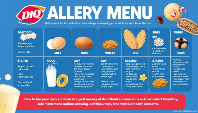 Dairy Queen Allergen Menu