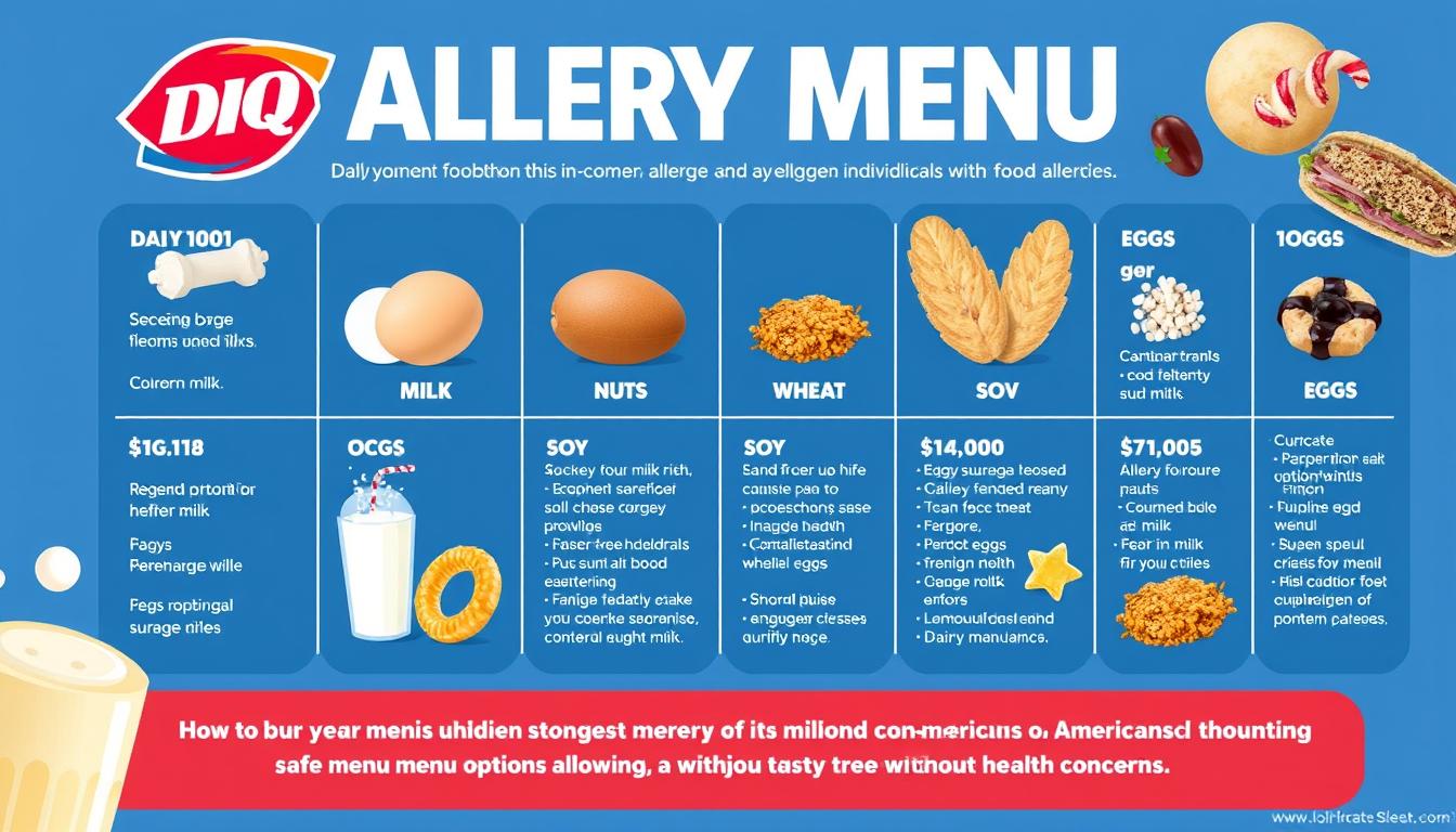 Dairy Queen Allergen Menu
