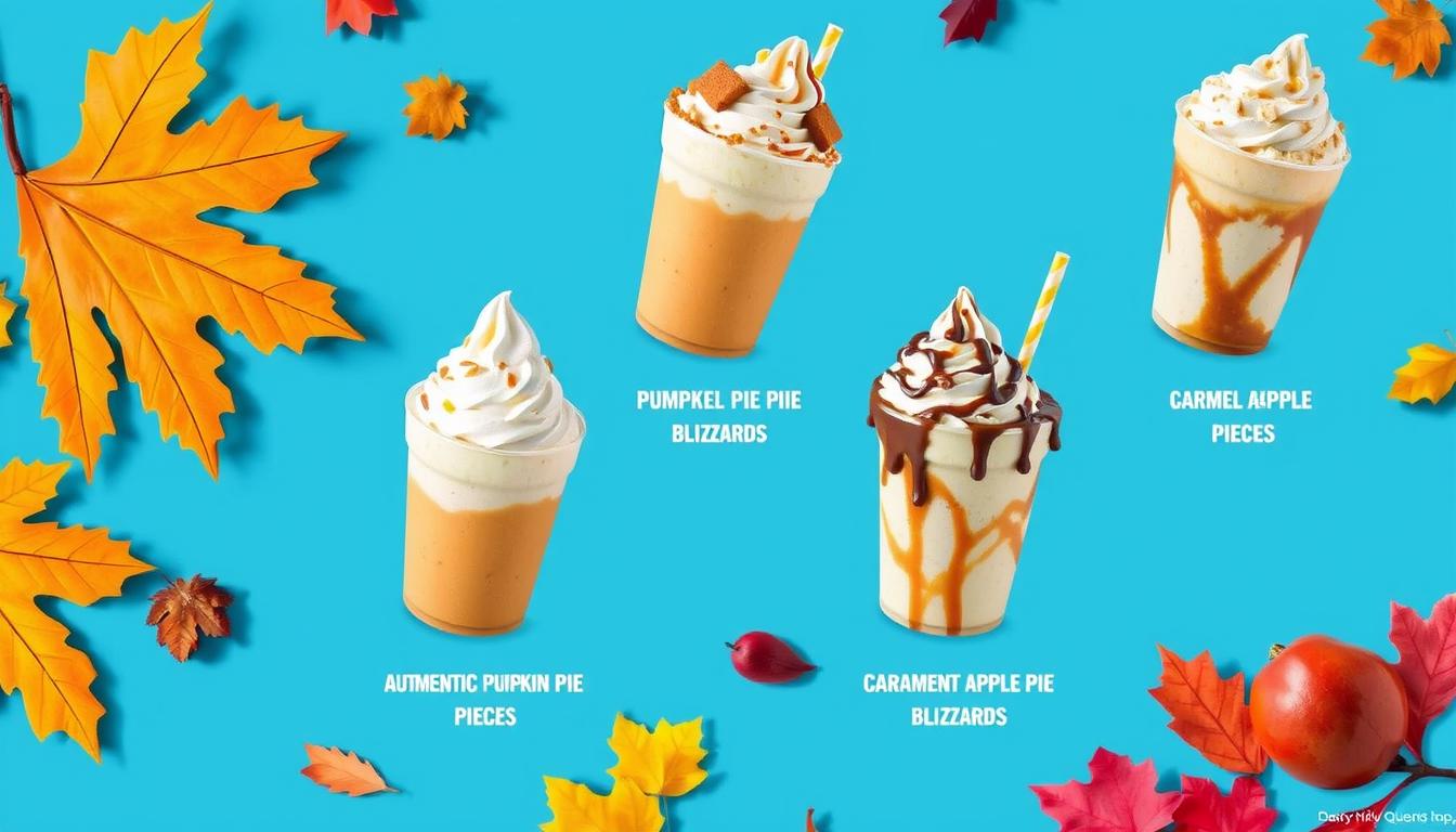 Dairy Queen Fall Blizzard Menu