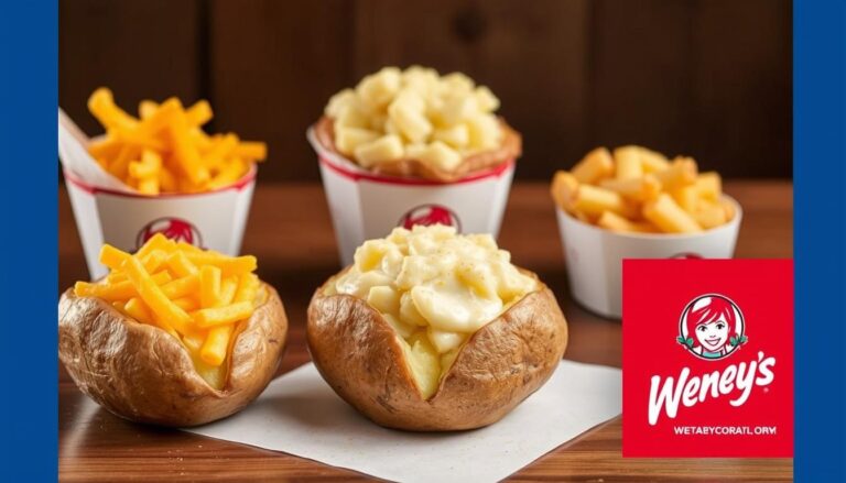 Wendy's Baked Potato Menu