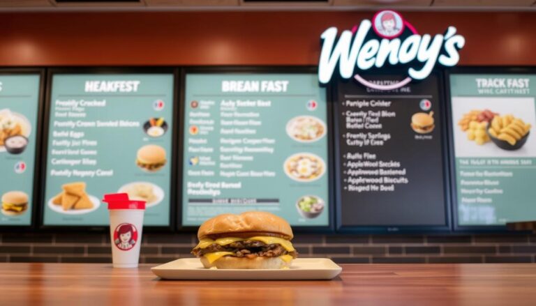 Wendy's Breakfast Menu Calories