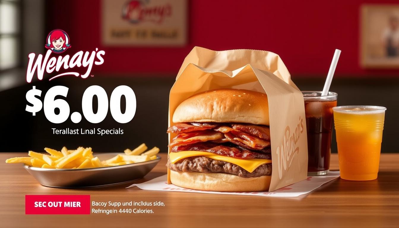 Wendy's Lunch Menu Time