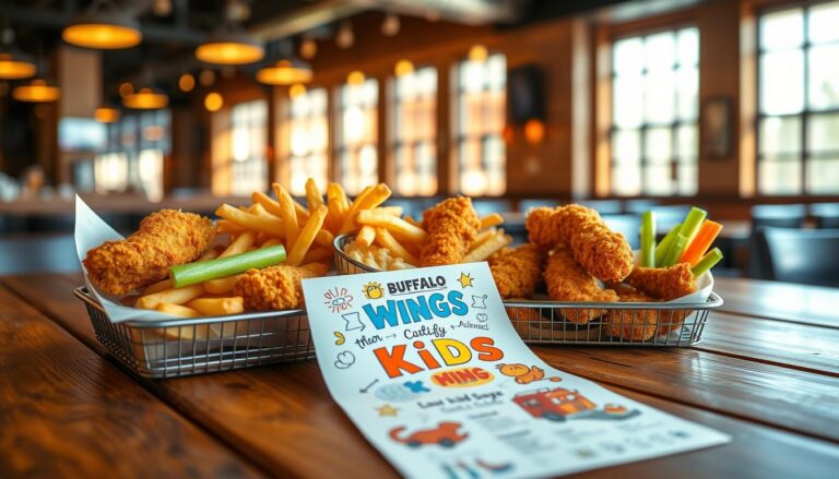 buffalo wild wings kids menu