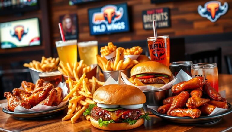 buffalo wild wings menu