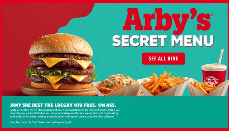 Arby’s Secret Menu Prices (Updated on November 2025)