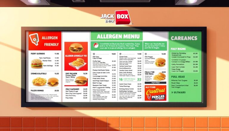 jack in the box allergen menu