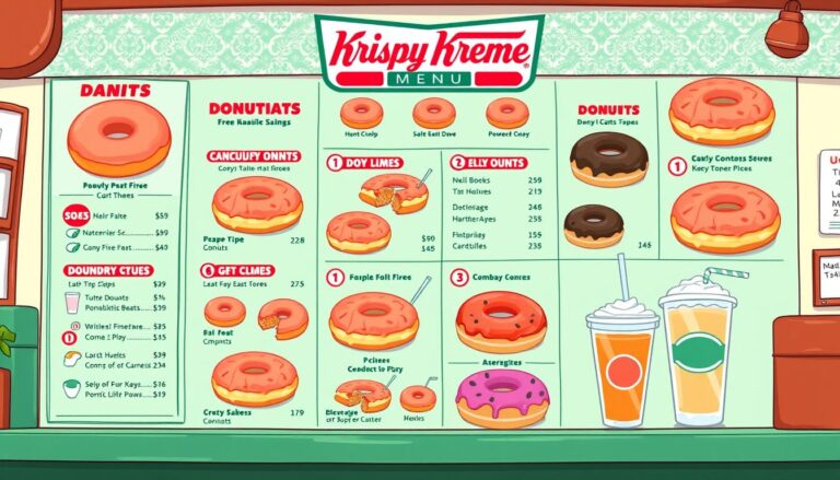 krispy kreme menu