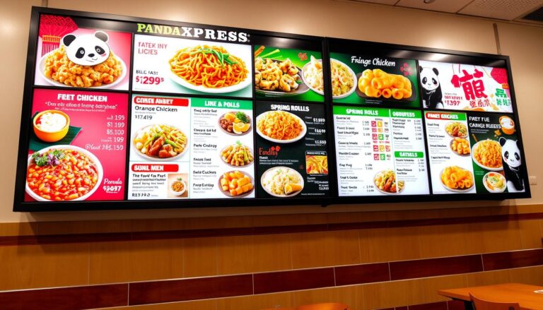panda express menu